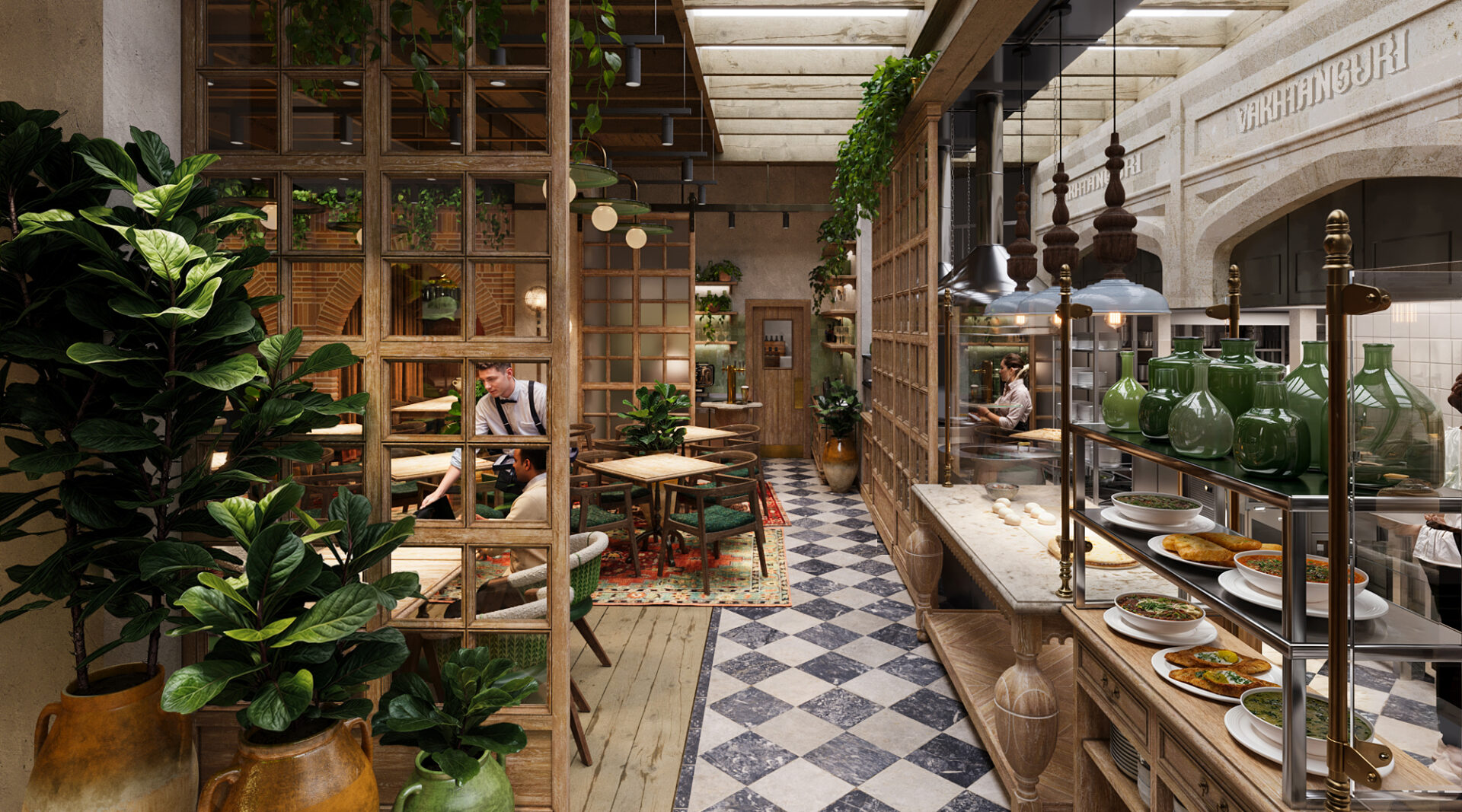 Georgian <br> Cuisine Restaurant
