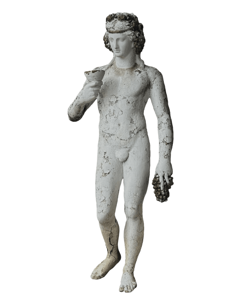 dionysus statue, vakhtanguri symbol