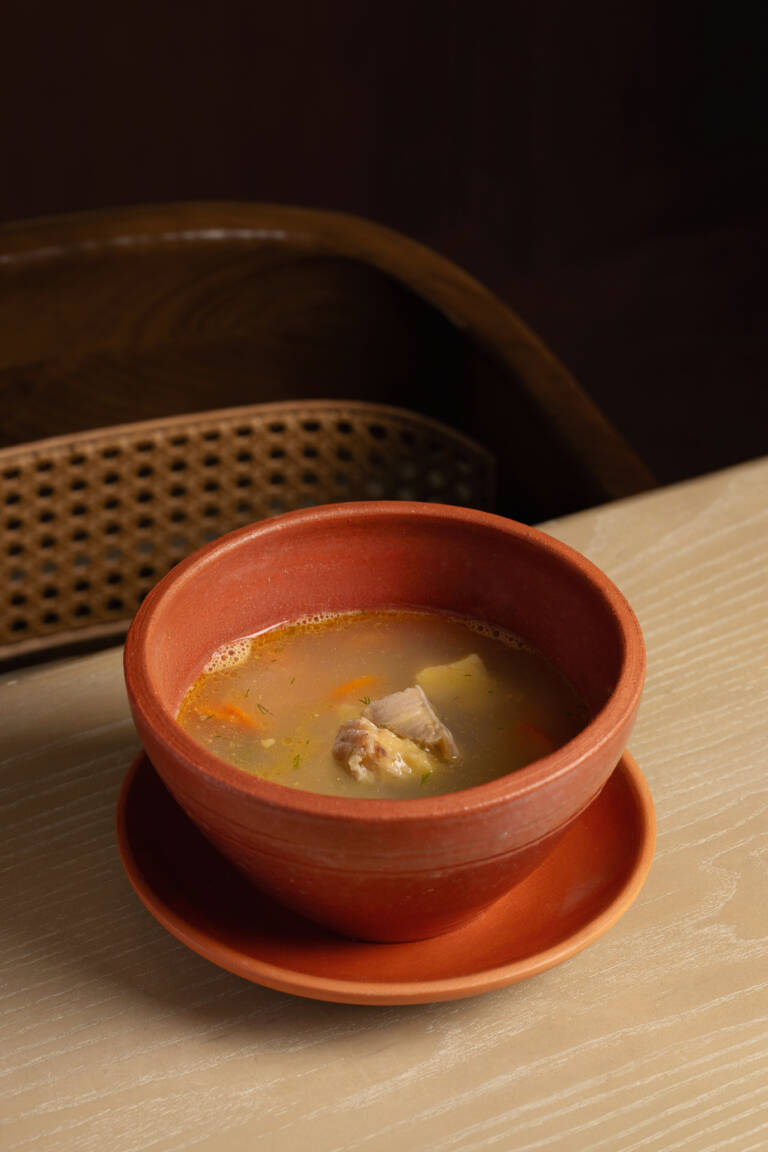 Sturgeon soup