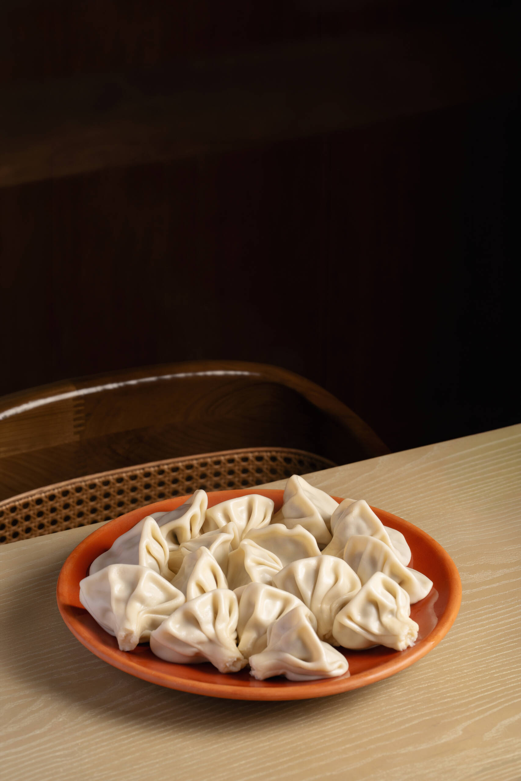 Khinkali at Vakhtanguri, Georgian restaurant in Avlabari, Tbilisi